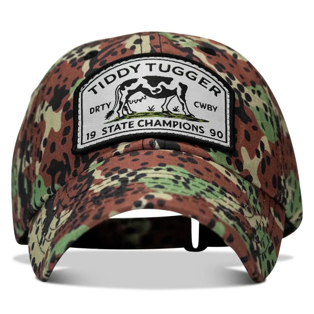 Ripstop Tiddy Tugger State Champions Patch Low Profile Hat 1