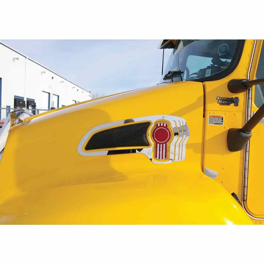 Tk-1121 Tk-1121 Kenworth - T170/T270/T370/T440/T470/T660 - Air Intake Trim Multiple Logo (2005+) 1
