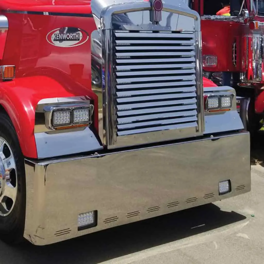 Tk-1201 Kenworth - W900l - Headlight Surround Fender Guard 1
