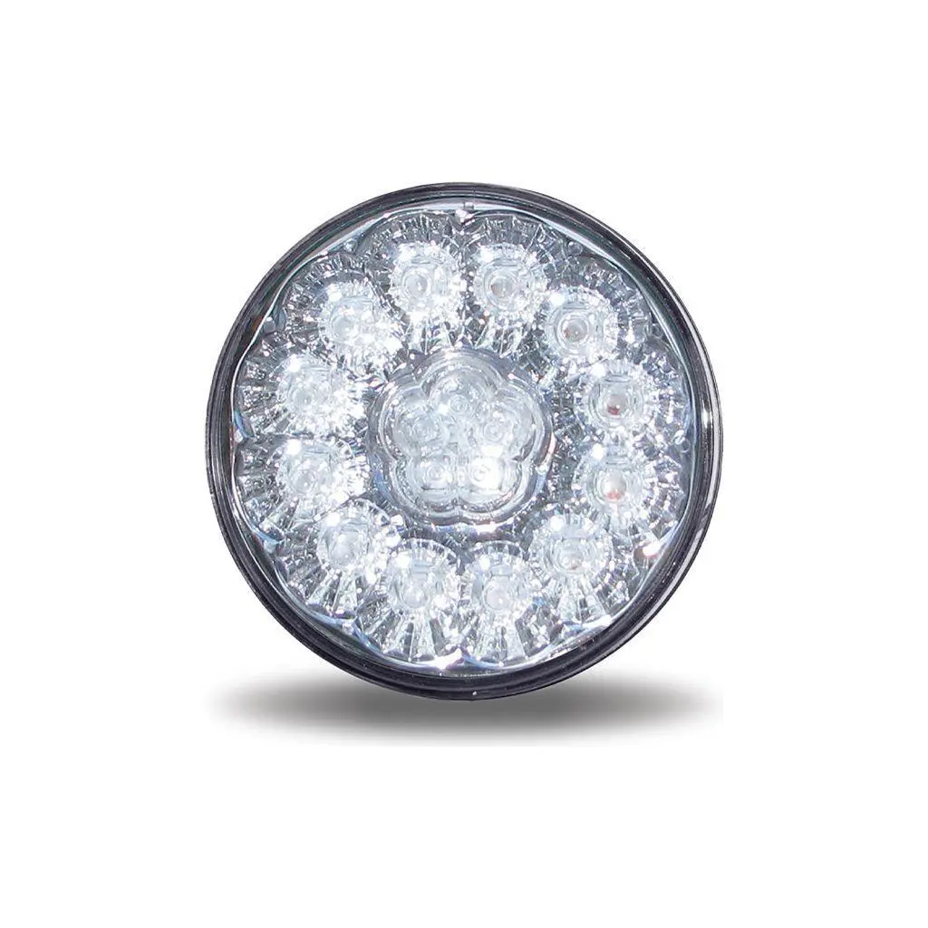 Tled-417Ca 4" Super Diode Clear Amber Stop 1