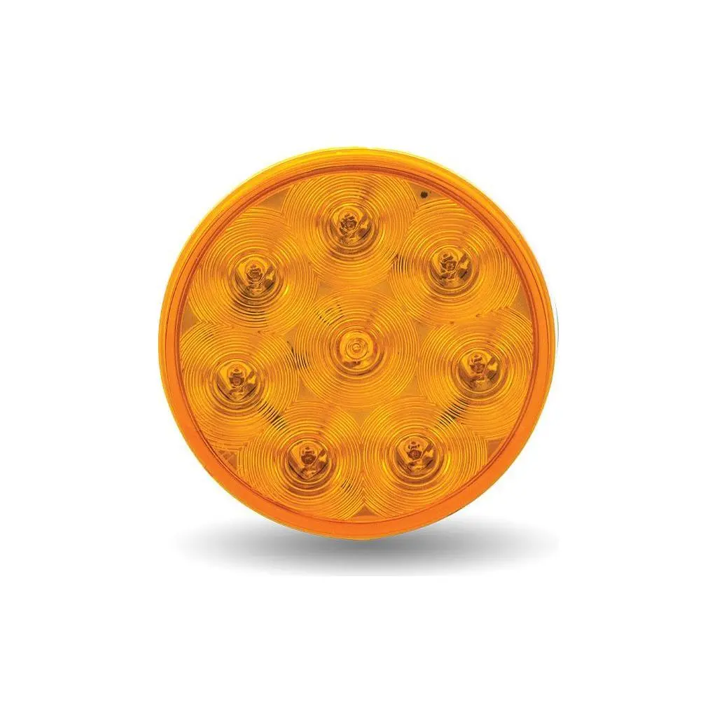 4" Economy Amber Stop, Turn & Tail Led (8 Diodes) 1