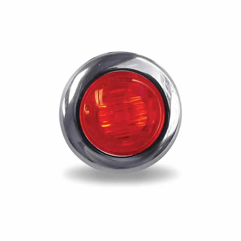 Mini Button Red Led - 2 Wire 1
