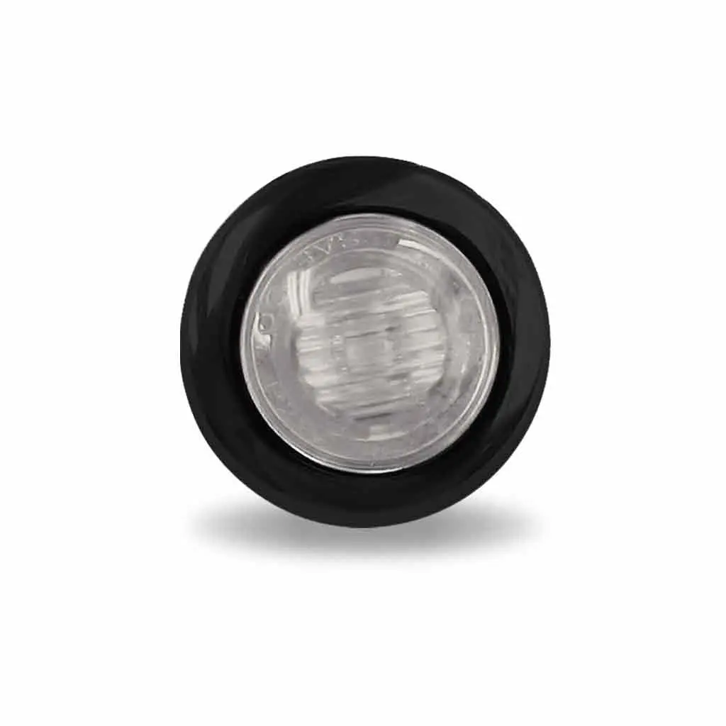 Tled-B5ca Mini Button Clear Amber Led - 2 Wire 1