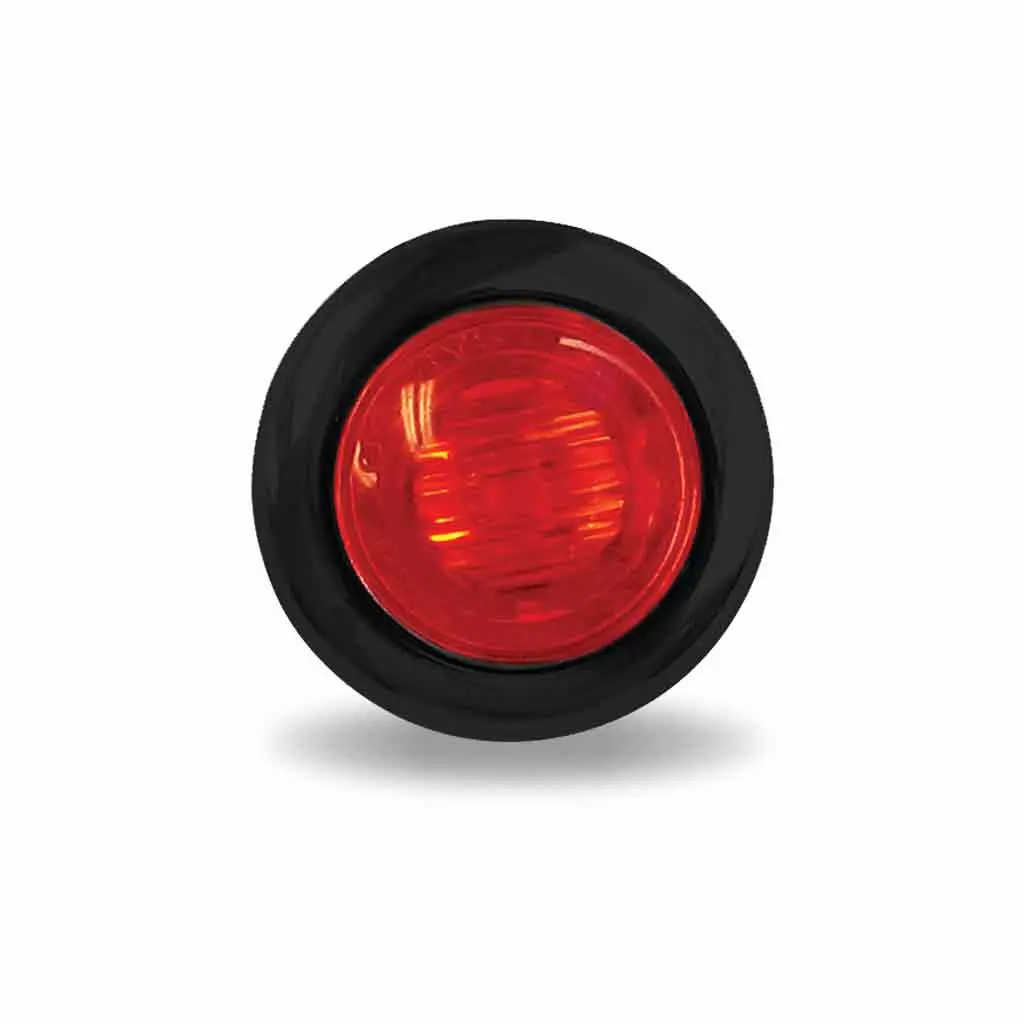 Tled-B5r Mini Button Red Led - 2 Wire 1