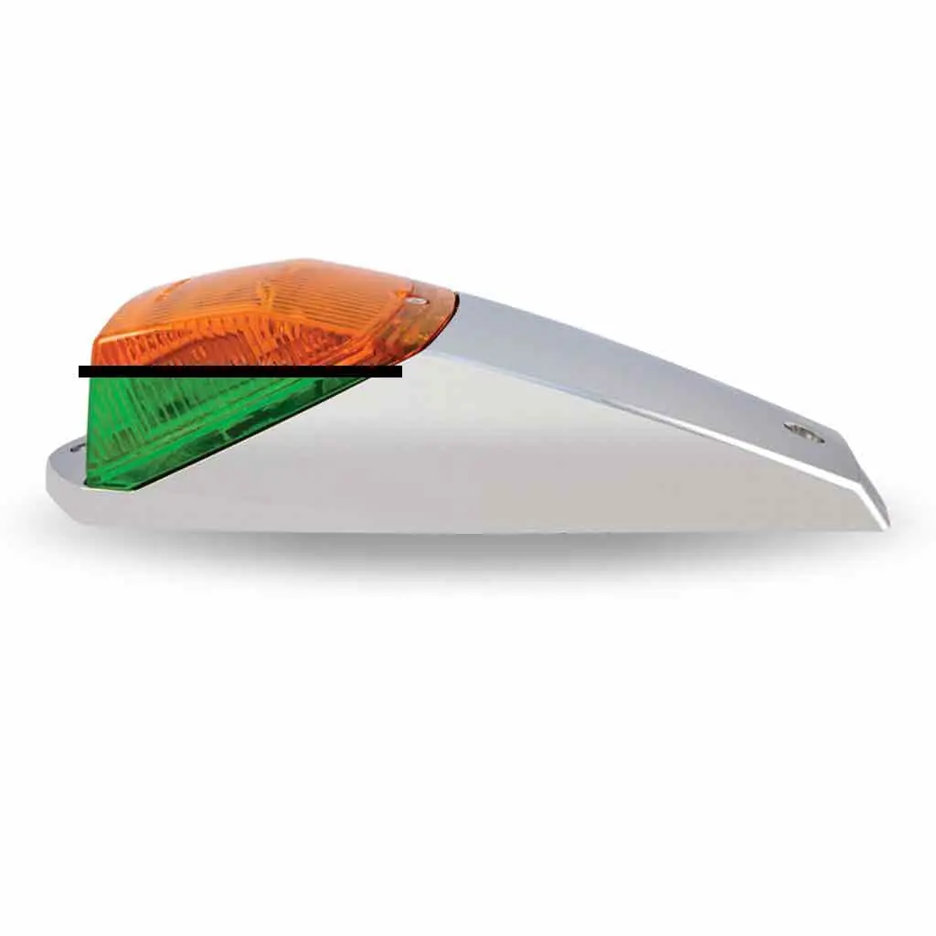 Tled-Cab2xag Kenworth Cab Dual Revolution Led With Housing (Amber/Green) (42 Diodes) 1