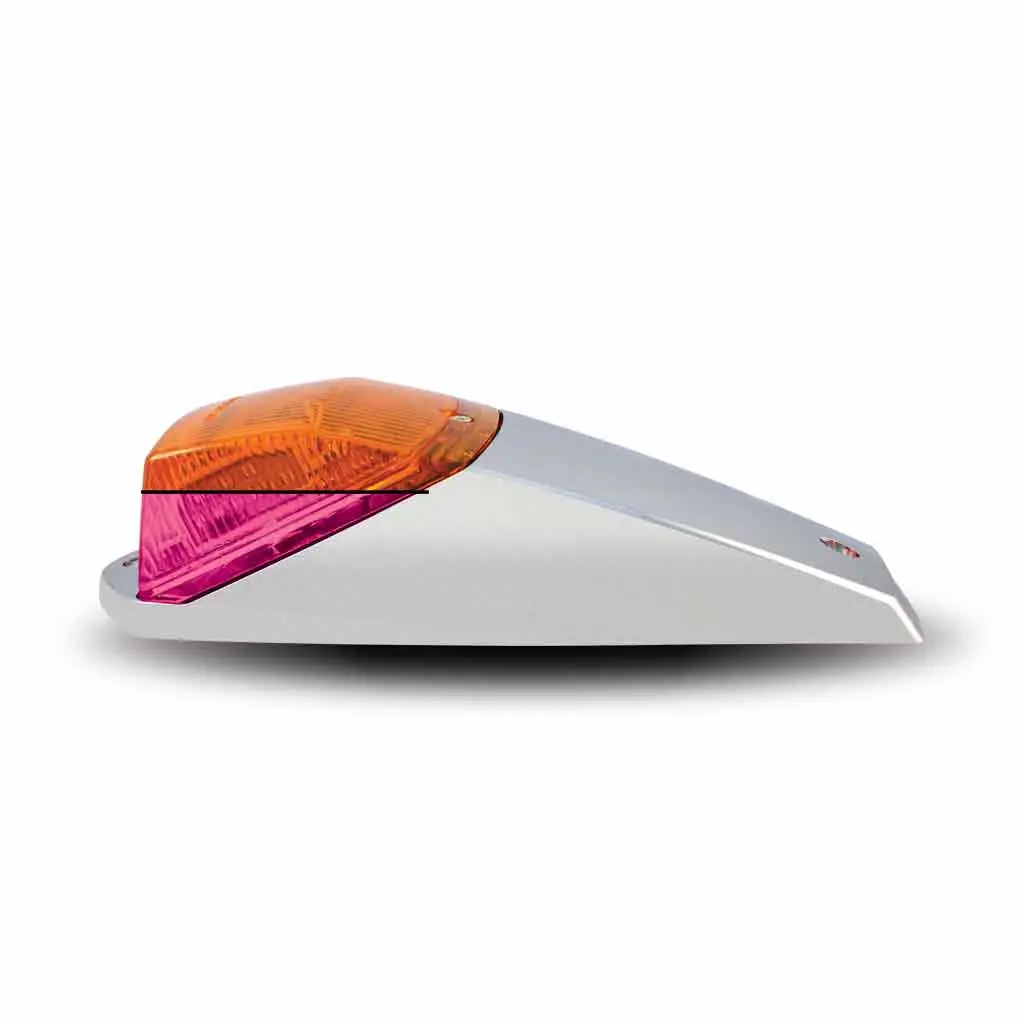 Tled-Cab2xapinkkenworth Cab Dual Revolution Led With Housing (Amber/Pink) (42 Diodes) 1