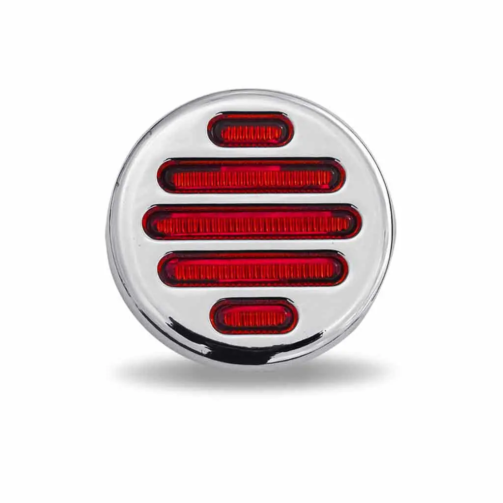 Tled-F2r 2" Flatline Red Led (9 Diodes) 1