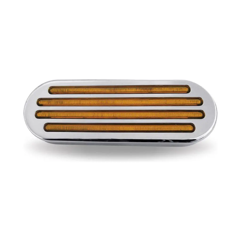 Oval Flatline Amber Led (52 Diodes) 1
