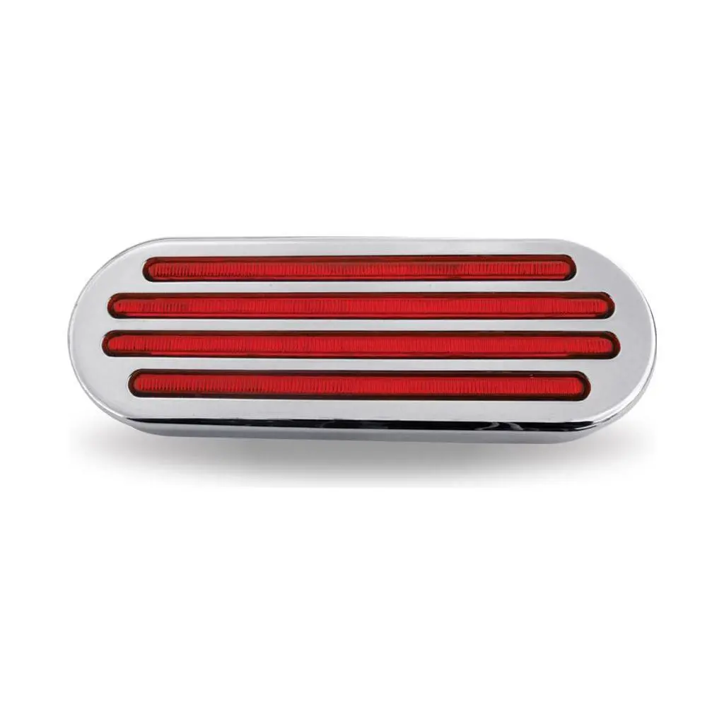 Oval Flatline Red Led (52 Diodes) 1