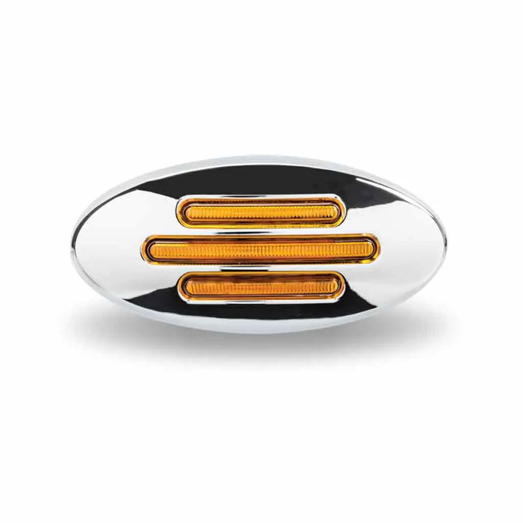 Tled-Fpa Flatline Peterbilt Amber Fender Light (15 Diodes) #Tled-Fpa 1