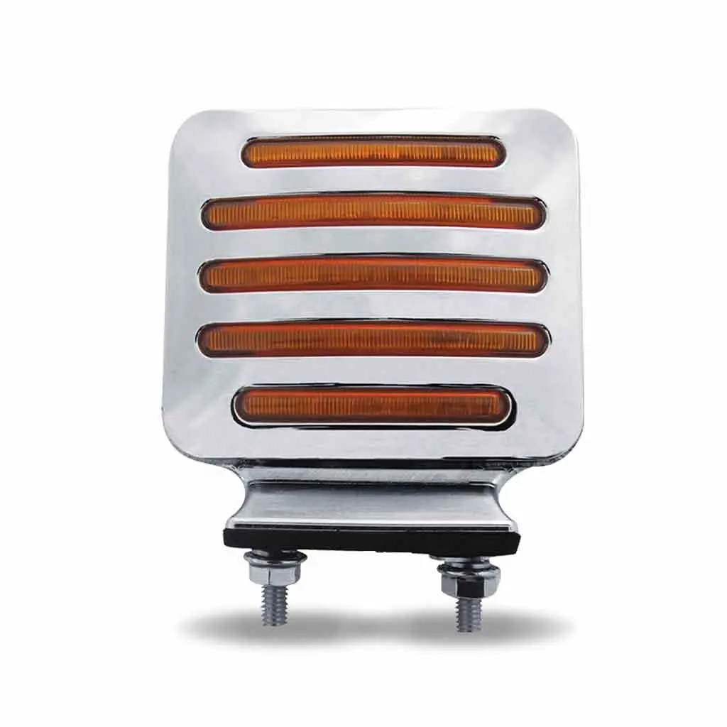 Flatline Double Face Double Post Square Led 1