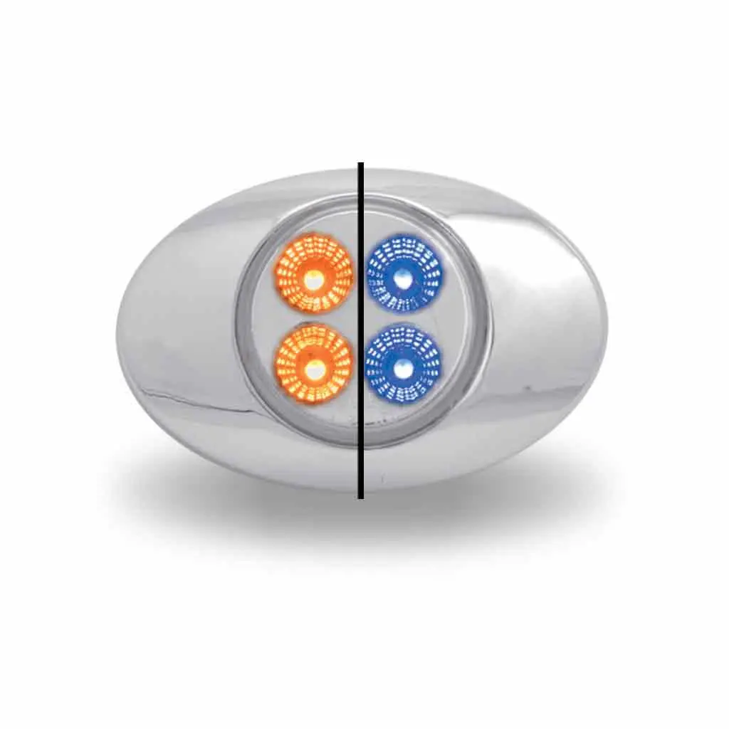 Tled-G2xab Marker M3 Style Dual Revolution Amber/Blue Led (4 Diodes) 1