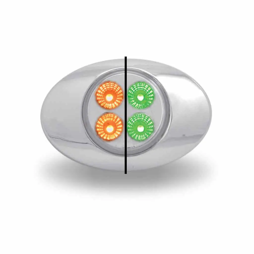 Tled-G2xag Marker M3 Style Dual Revolution Amber/Green Led (4 Diodes) 1