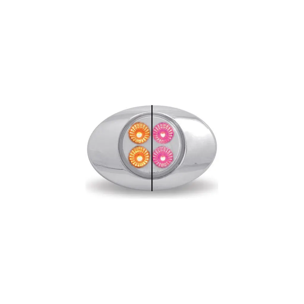 Tled-G2xapink Marker M3 Style Dual Revolution Amber/Pink Led (4 Diodes) 1
