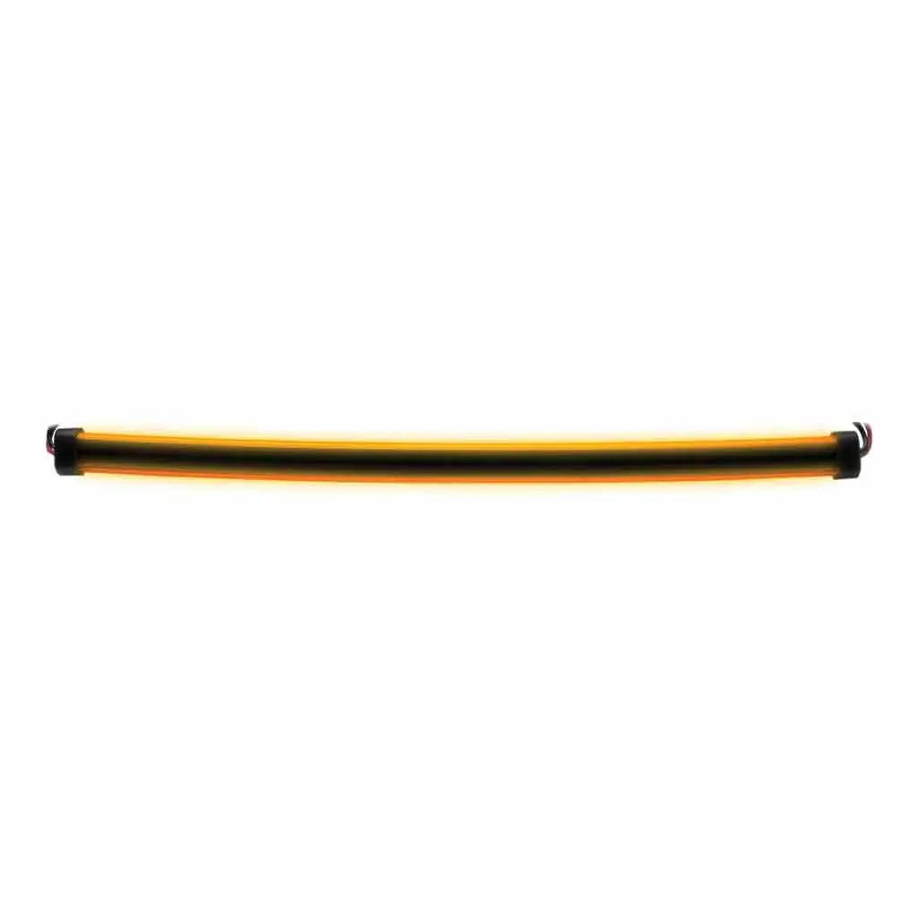 Tled-Gl24sa 24" Glow Series Strip Light - Side Shine - Amber 1