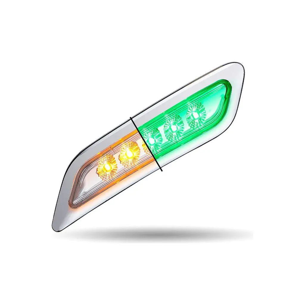 Tled-P100ag Amber To Green Peterbilt Led Door Light – 5 Diodes | Driver Side 1