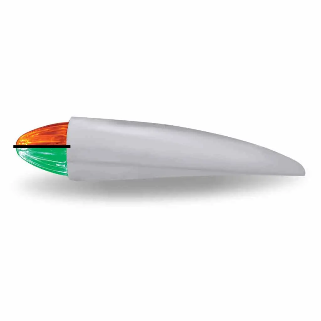 Tled-Pcab2xag Peterbilt Bullet Dual Revolution Cab Led With Housing (Amber/Green) (19 Diodes) 1