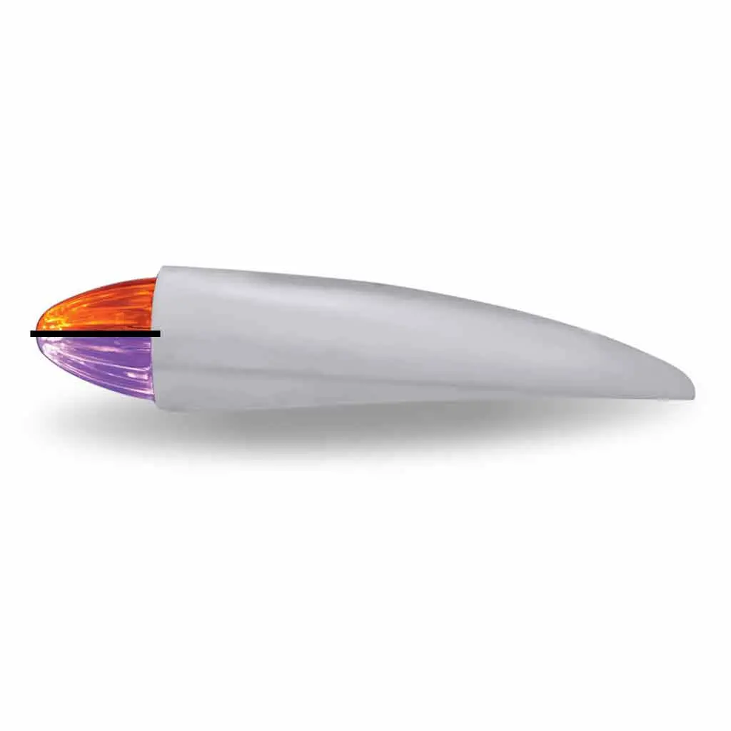 Tled-Pcab2xap Peterbilt Bullet Dual Revolution Cab Led With Housing (Amber/Purple) (19 Diodes) 1