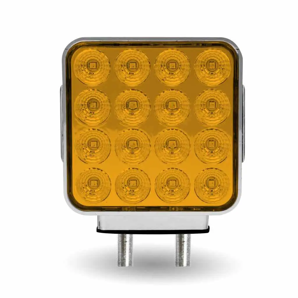 Tled-Sdx Double Face Double Post Square Led With Reflector (42 Diodes) 1