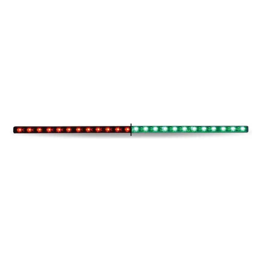 Tled-Sxrg 17" Dual Revolution Red/Green Led Strip - Attaches With 3M Tape 1