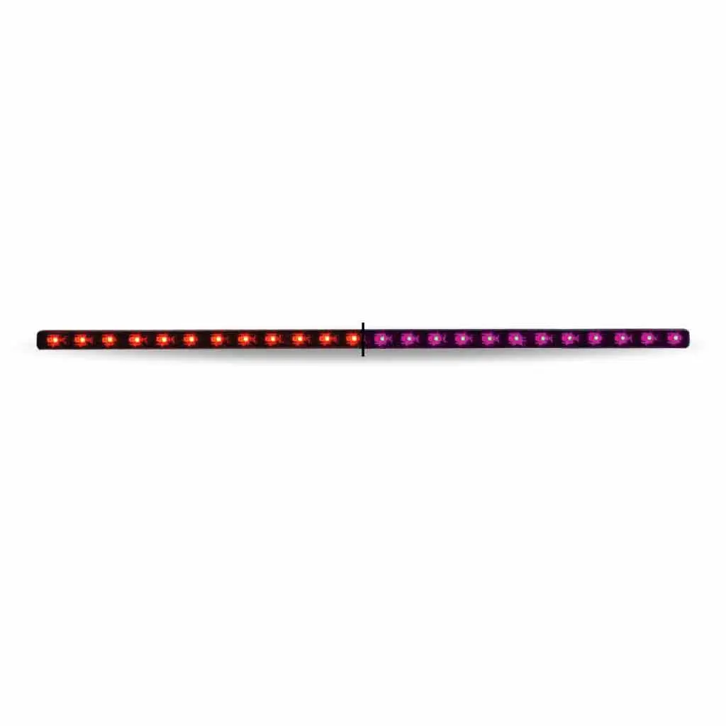 Tled-Sxrp 17" Dual Revolution Red/Purple Led Strip - Attaches With 3M Tape 1