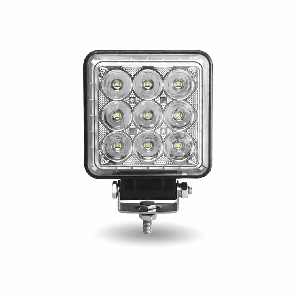 Tled-U120 4.25″ Radiant Series Square Led Work Lamp – Spot & Flood Combo | 4000 Lumens 1