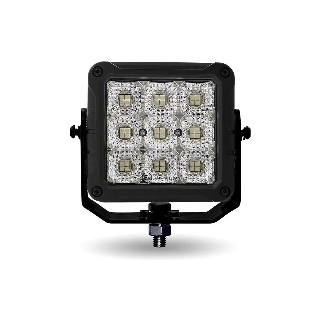 Tled-U130 4.3″ High Powered Series Square Led Work Lamp – Flood Beam | 23,000 Lumens 1