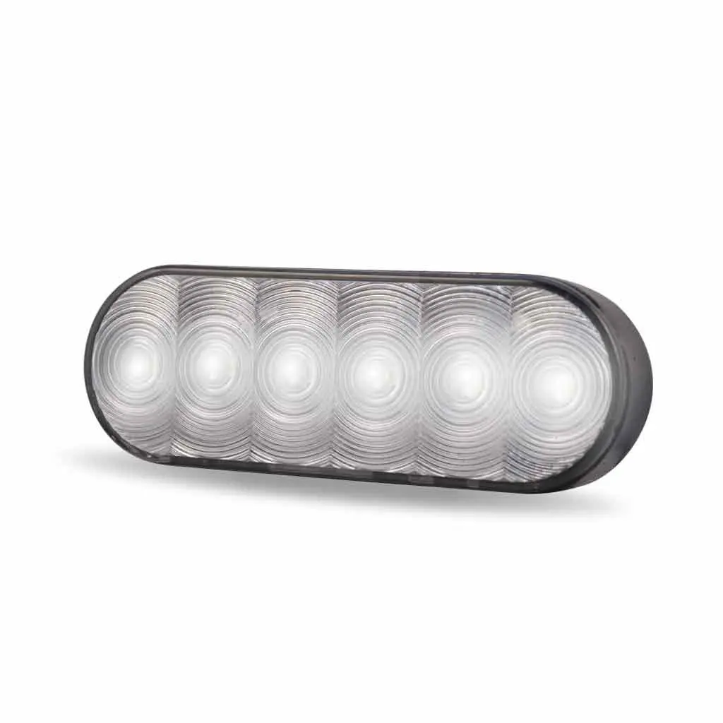 Tled-U17 Oval Round High Power Led Worklamp With Bubble Lens & Reflector Cup (6 Diodes) 1