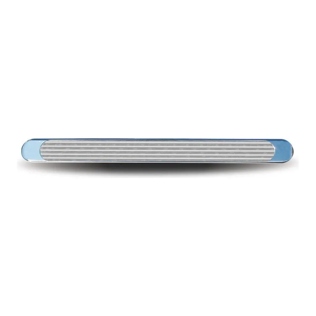 Tled-U3w Chrome Auxiliary Stop, Turn & Tail Led Light Strip - White (12 Diodes) 1