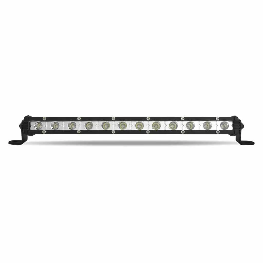 Tled-U50 12" Single Row Spot/Flood Worklight Bar - 2520 Lumens (12 Diodes) 1