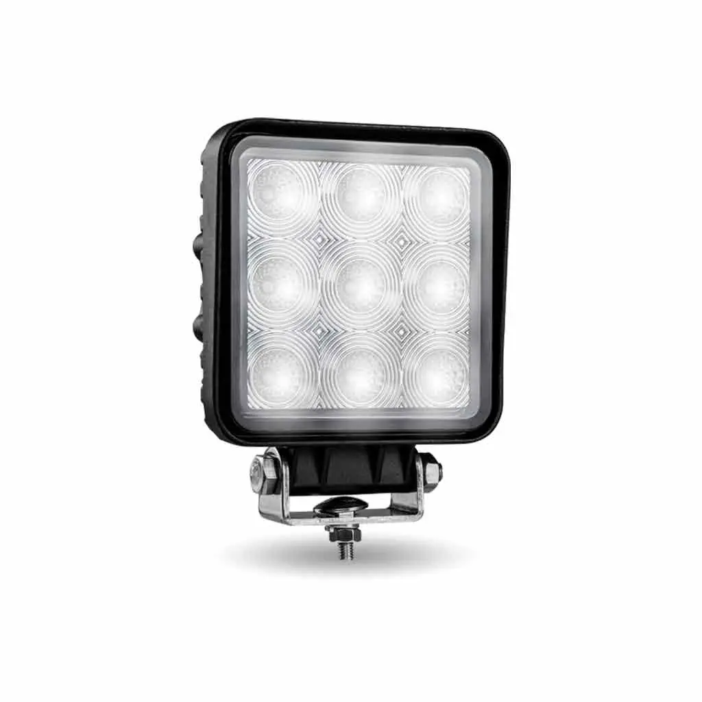 Tled-U94 Stellar Universal Square High Powered Led Work Lamp (9 Diodes) - 1350 Lumens - Flood 1