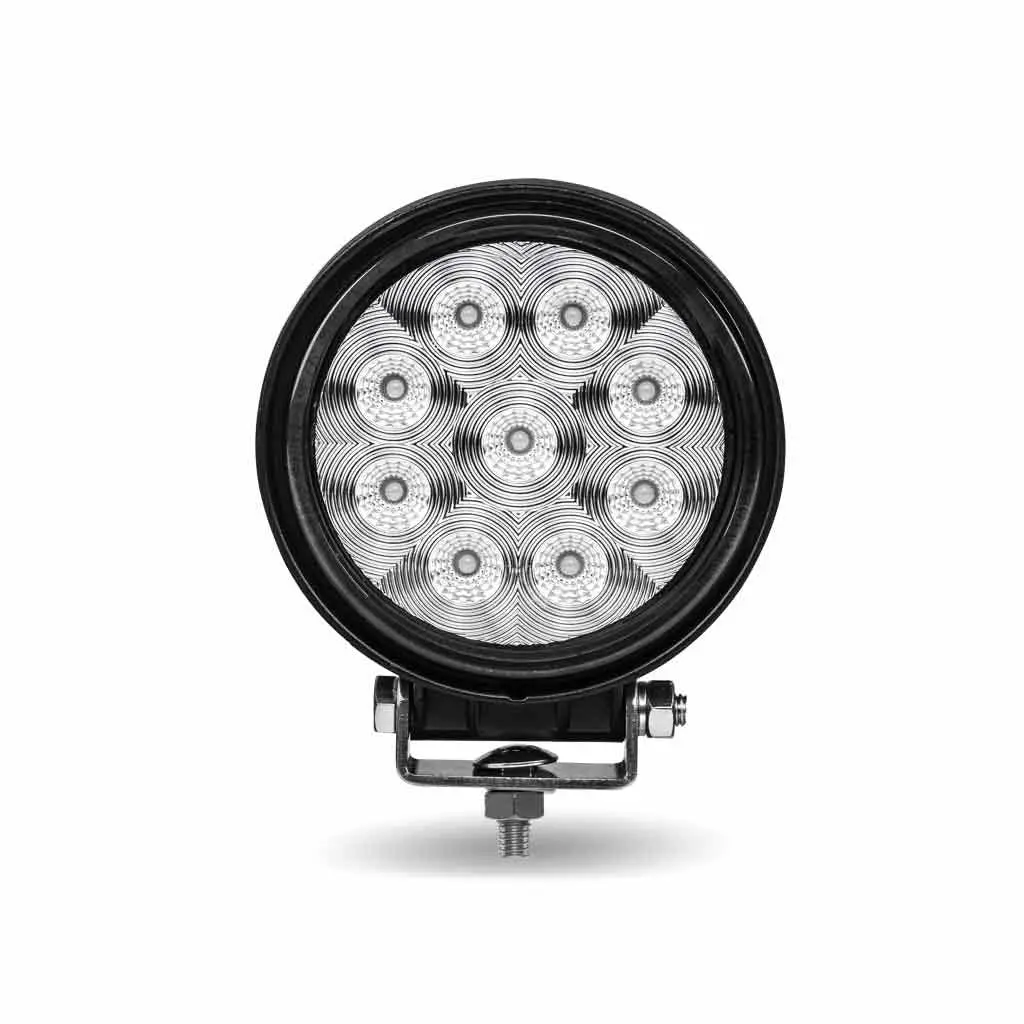 Tled-U96 Stellar Universal Round High Powered Led Work Lamp (9 Diodes) - 1350 Lumens - Flood 1
