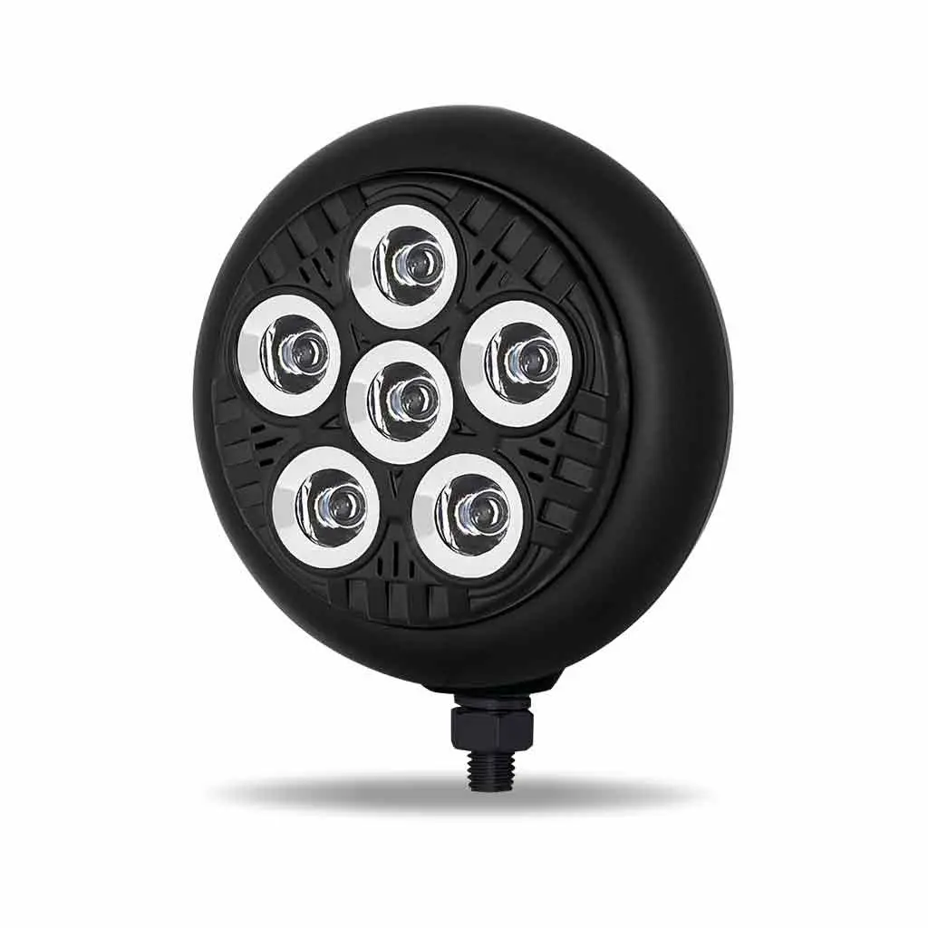 Tled-Ux2 Legacy Series Round Led Load/Work Light With Black Front - Black Housing 1