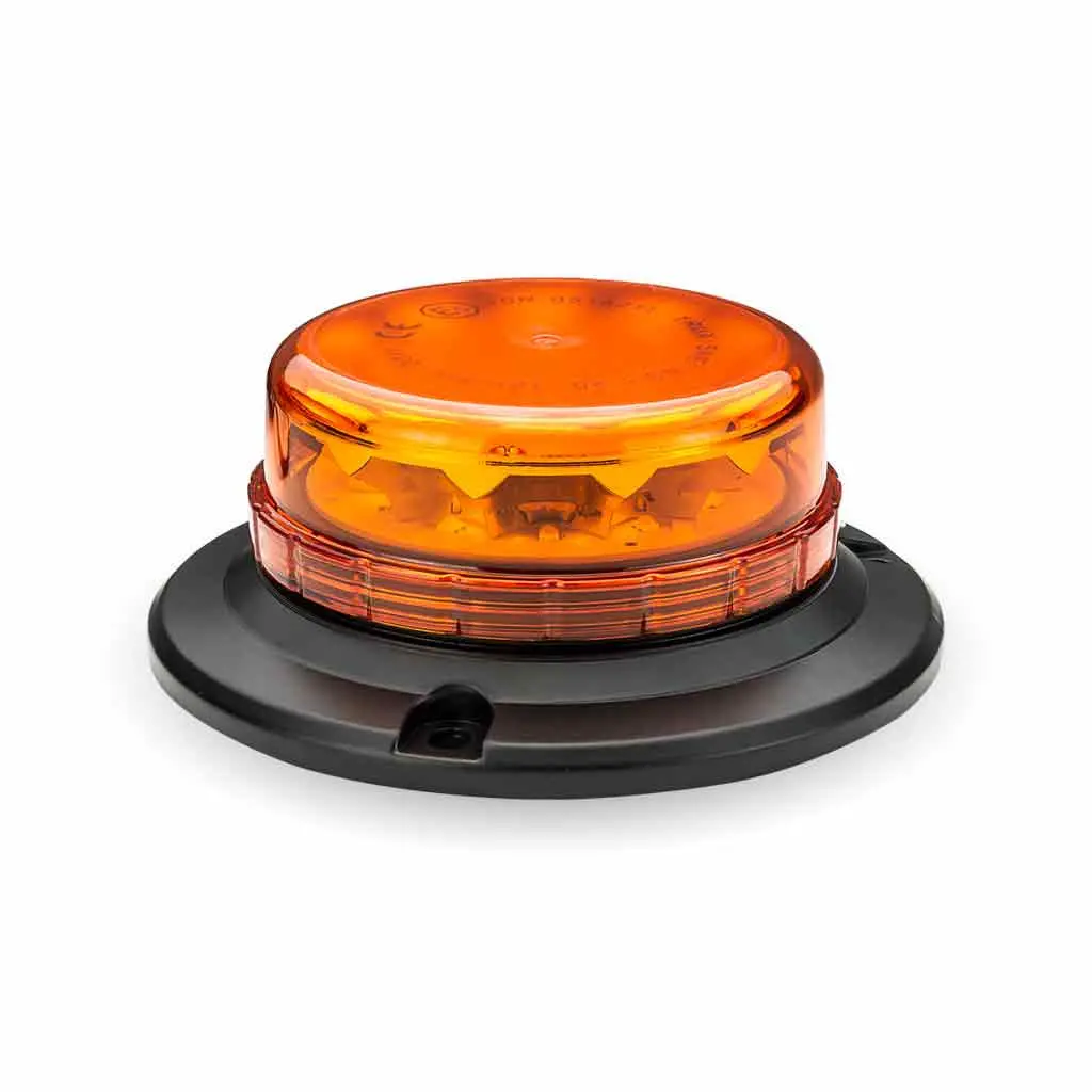 Tled-W10 Low Profile Class 1 Amber Led Warning Beacon With 36 Flash Patterns 1