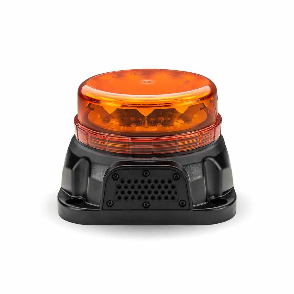 Tled-W13 Back-Up Alarm Class 1 Amber Led Warning Beacon With 36 Flash Patterns 1