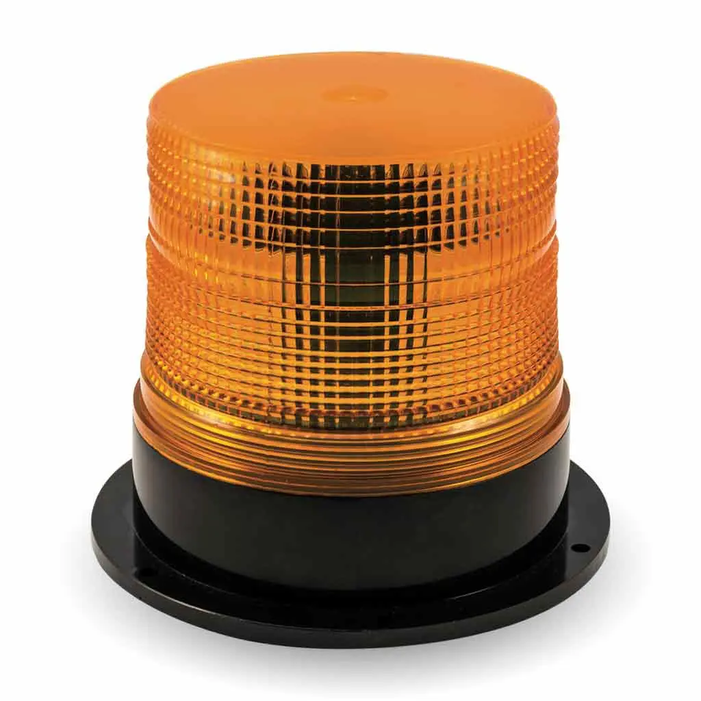 Tled-W1 Amber Medium Profile Single Flash Beacon Light - 380 Lm (3 Diodes) 1