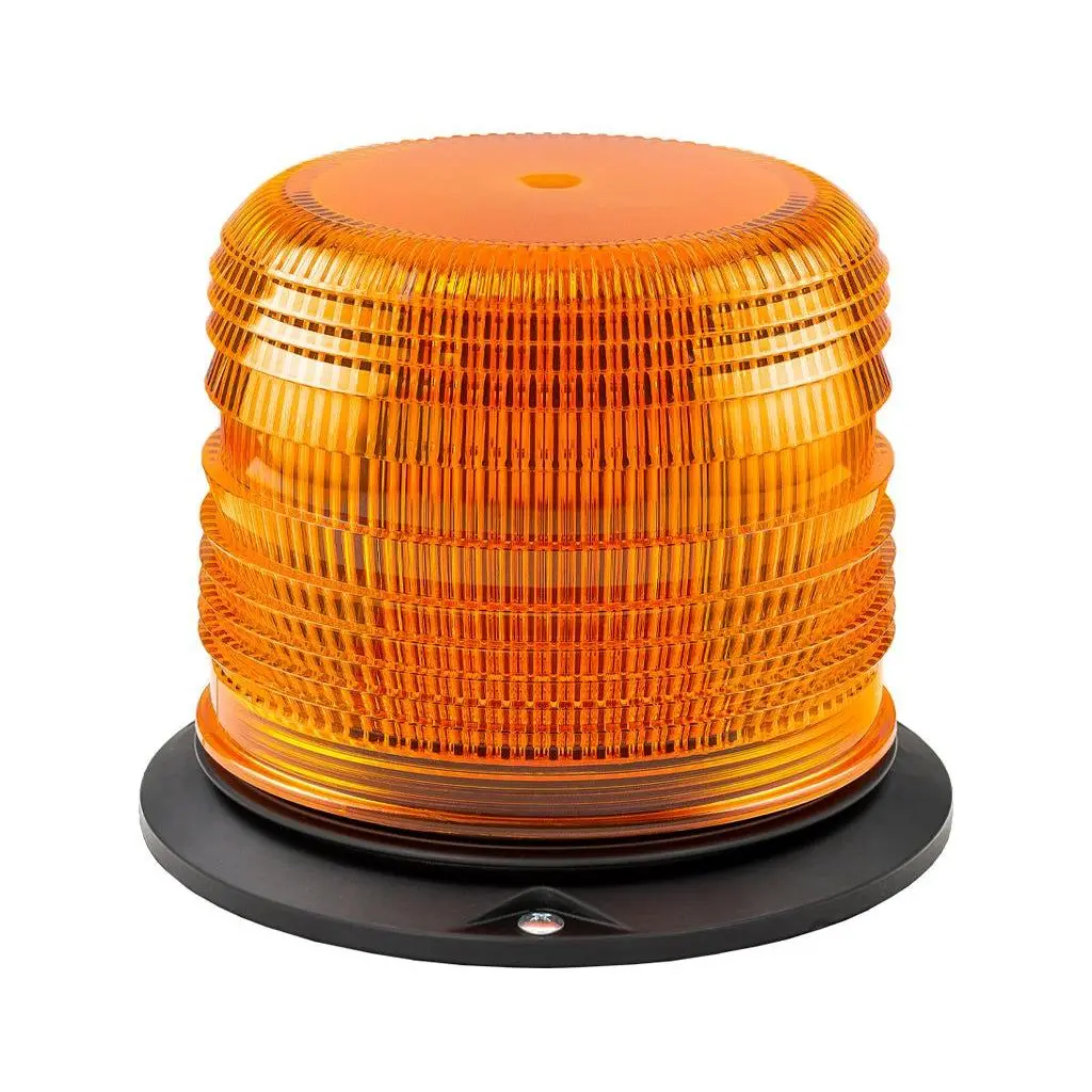 Tled-W6 Amber Led Class 1 Warning Beacon With 36 Flash Patterns (Stud/Bolt Mount) 1