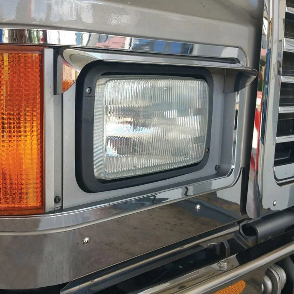 Tm-1203 Mack Ch Single Headlight Visors (All Years) 1