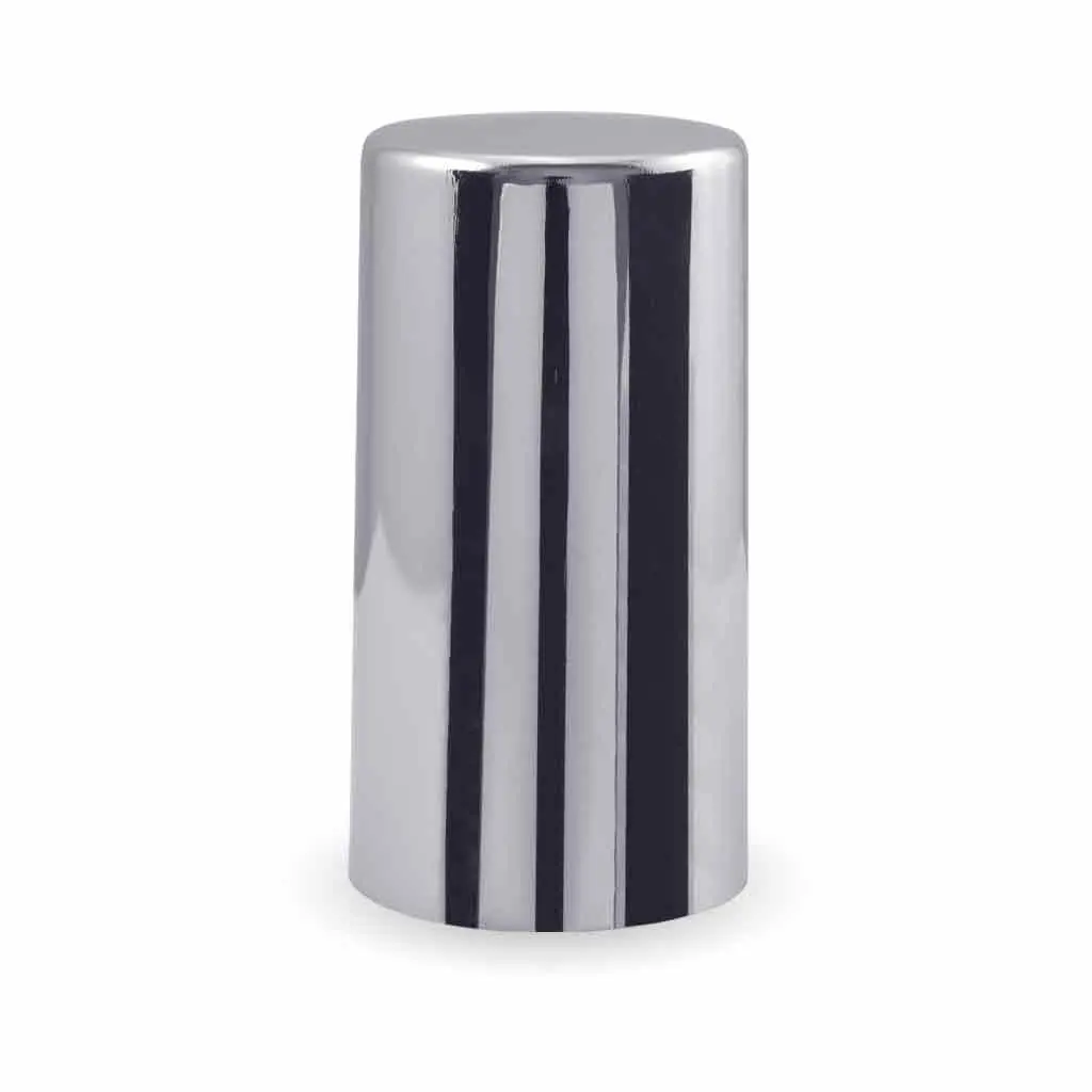 Tnut-F2l 33Mm Long Push On Nut Cover – Chrome Abs Plastic 1