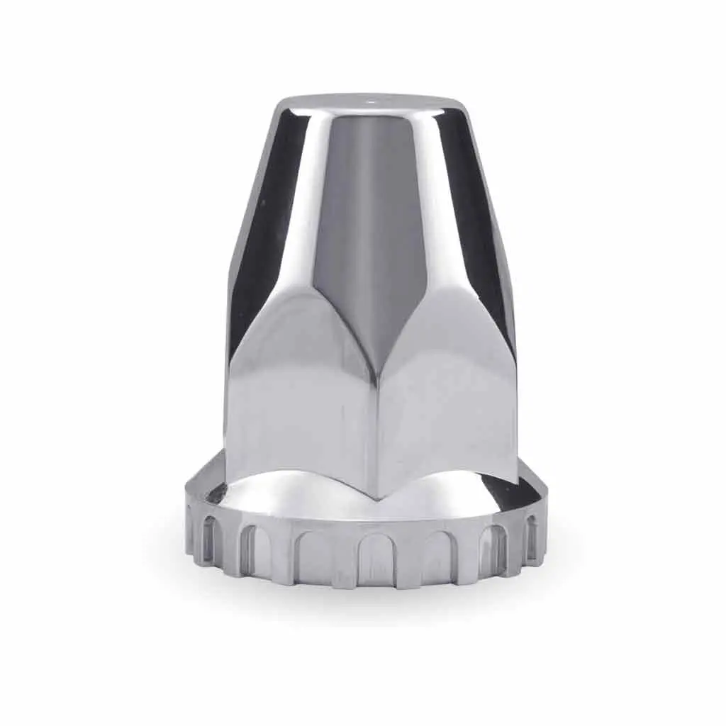 Tnut-F2t 33Mm Threaded Nut Cover With Flange – Chrome Abs Plastic 1