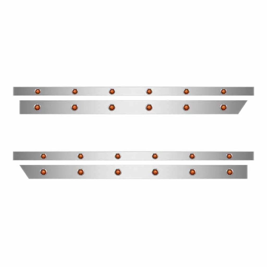 Tp-13121L Peterbilt 389 Deluxe Cab Panel With 12 Button Leds (2014+) 1