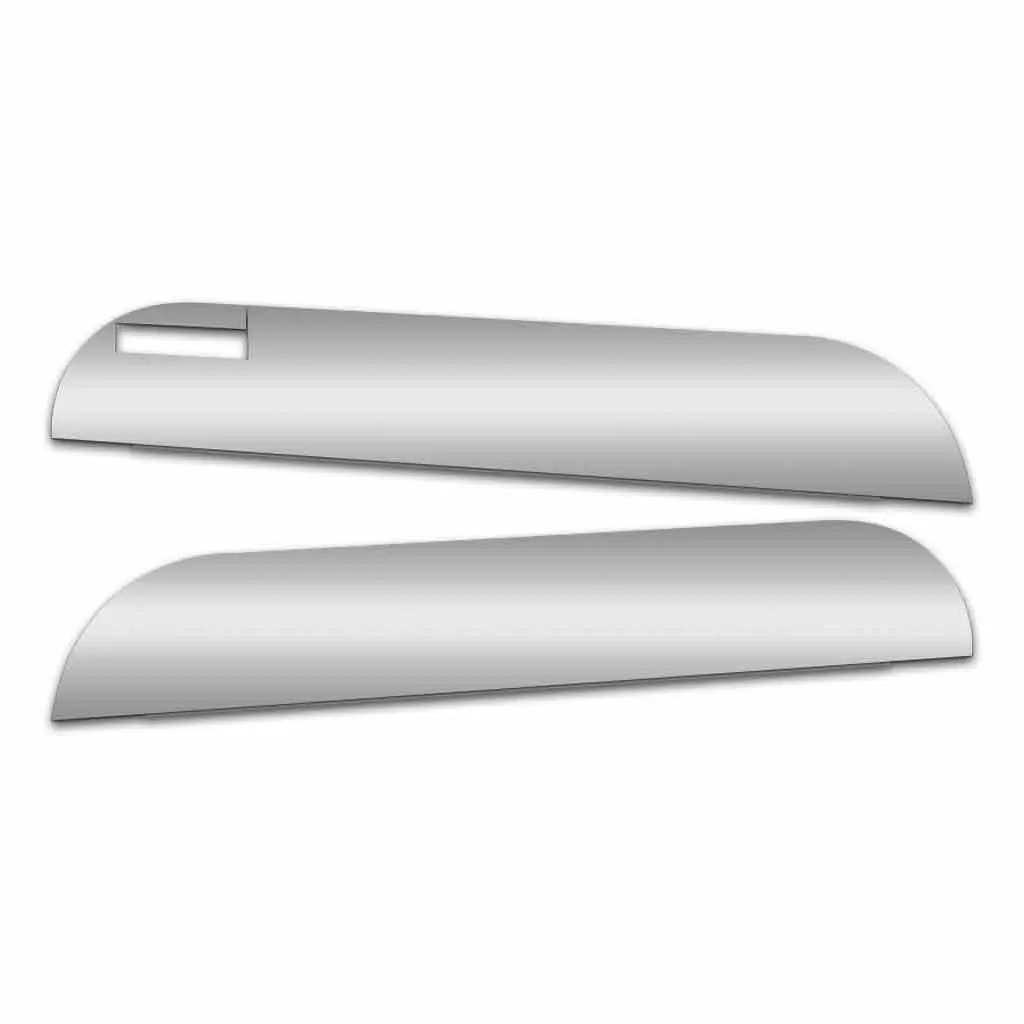 Tp-1446 Peterbilt 330-389 5" Chop Top Window Panel - Cab Mounted Mirror (All Years) 1