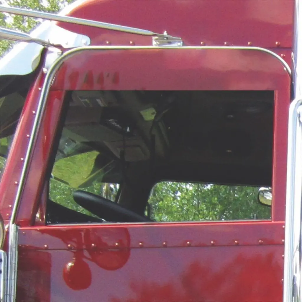Tp-1455 Peterbilt 5" Chop Top Window Panel - Cab Mounted Mirror - Paintable 1