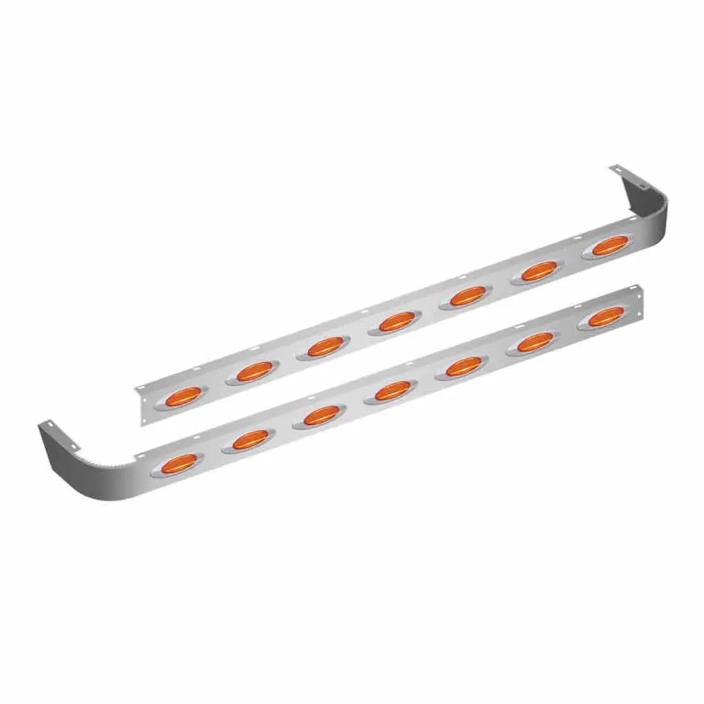 Tp-15120Lm Peterbilt 389 63" Sleeper Panel For Extender With 14 G4 Leds (2014+) 1