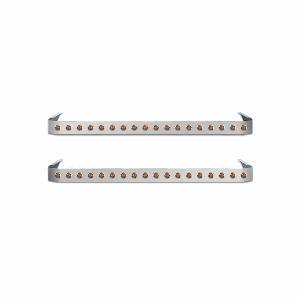 Tp-15128L Peterbilt 378-379-386-388-389-579 63" Sleeper Panel With 36 Button Leds 1