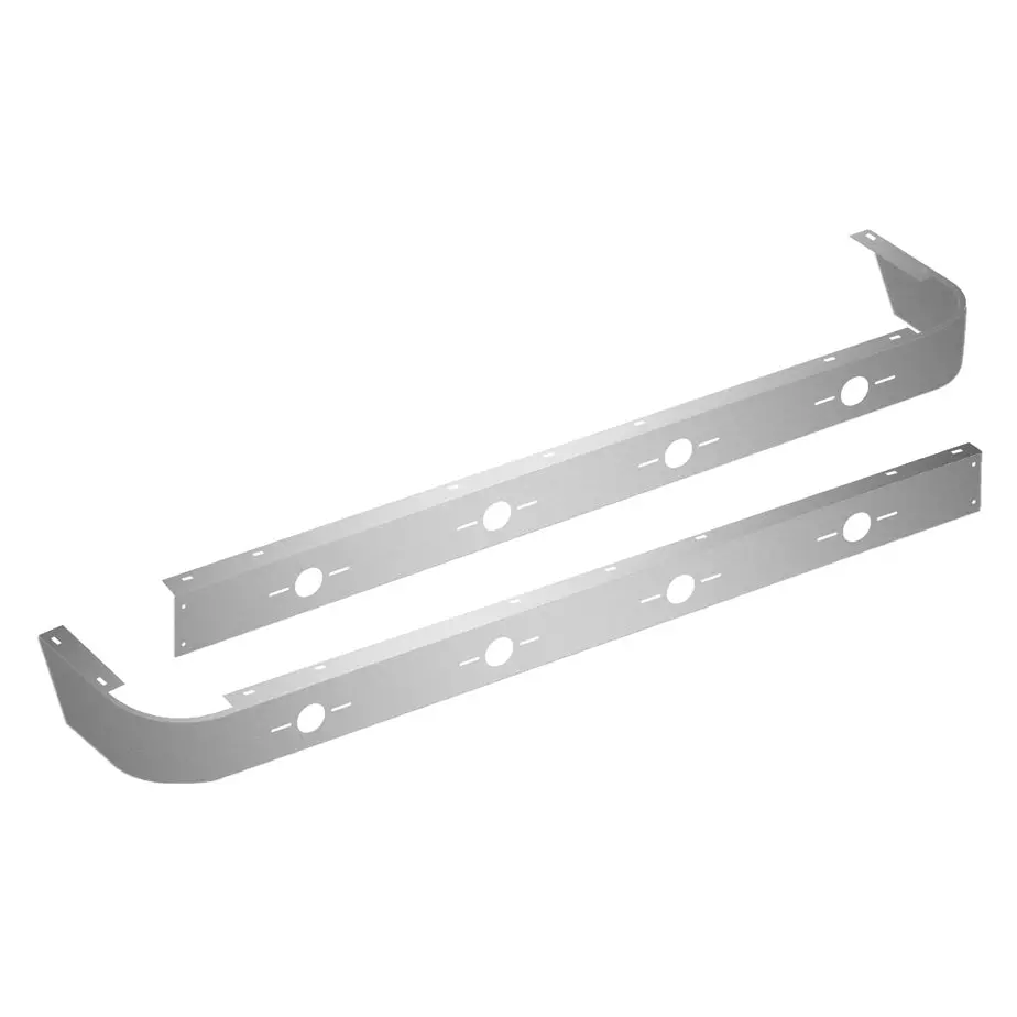 Tp-1565 Peterbilt 389 63" Sleeper Panel For Extender With 8 Slotted Light Holes (2007 - 2011) 1
