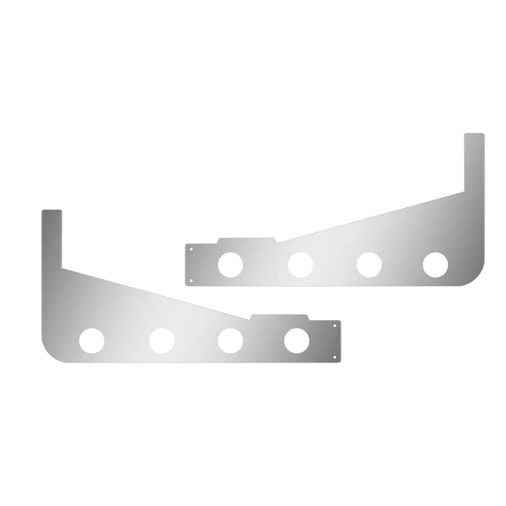 Tp-1567 Peterbilt 389 36", 48" & 63" Sleeper Extension Panel With 8 X 2" Light Holes (2007 - 2010) 1