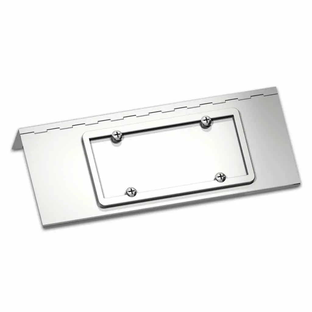 Tp-1701 Peterbilt 388 - 389 License Plate / Tag Swing Plate - 1 Plate 1