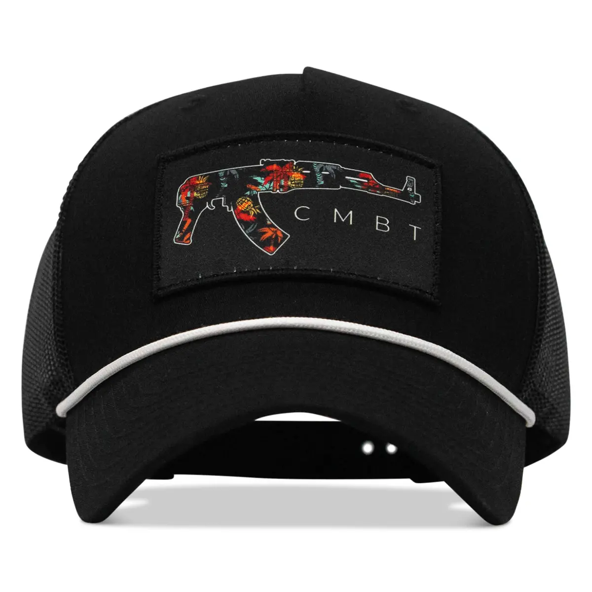 Tropical Ak Patch Rope Snapback Hat 1