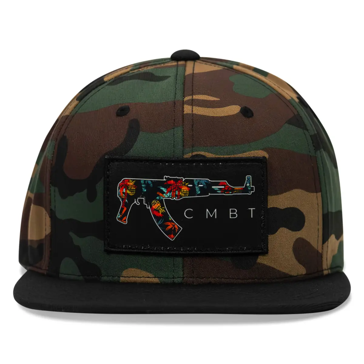 Tropical Ak Patch Snapback Hat 3